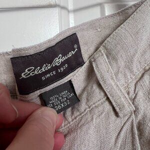 Eddie Bauer Linen Pants 36x32